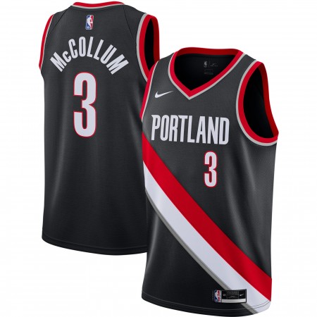 NBA Portland Trail Blazers Trikot C.J. McCollum 3 Nike 2020-2021 Icon Edition Swingman - Herren
